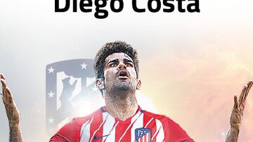 El regreso de Costa: estos son sus números en el fútbol español