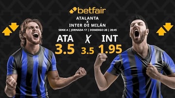 Atalanta vs. Inter de Milán: horario, dónde ver, pronósticos y clasificación