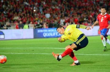 El 10 volvió al gol con la Selección Colombia 