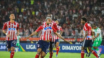 Junior se impuso 3-1 a Nacional en el estadio Metropolitano.