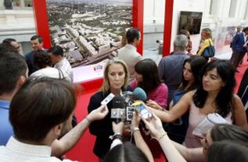 El acto fue presentado por la Alcaldesa Ana Botella y la vicepresidenta primera del Comité Olímpico Español Theresa Zabell.