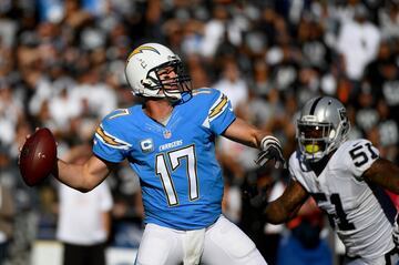 Rivers rebasó las 4500 yardas y dios 28 pases para anotación en 2017.