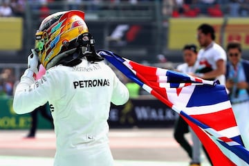 Hamilton, campeón de F1.