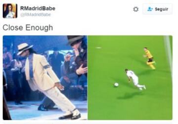 Benzema falls over, memes and tweets take over the web