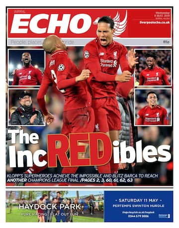 Media reacts to Liverpool's comeback over Barcelona