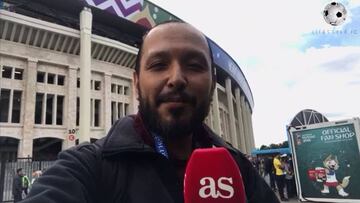 César Huerta nos muestra el color en el día uno del Mundial