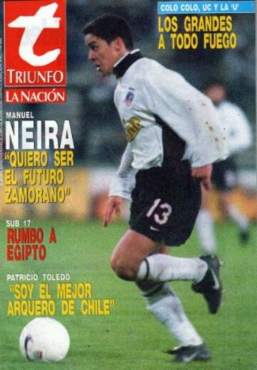 El 9 de marzo de 1994, Neira anotó su primer gol en el profesionalismo. Fue por Colo Colo ante Melipilla. El partido por Copa Chile terminó 1-1.