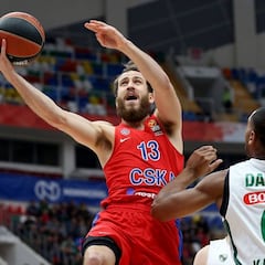 Sergio Rodríguez rescata al CSKA: 8 puntos en 50 segundos