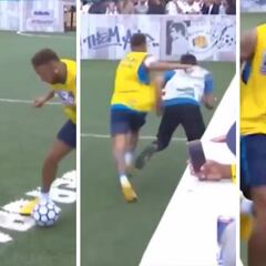 Era el invitado estrella y se llevó un abucheo general: el gesto de Neymar que no gustó a nadie
