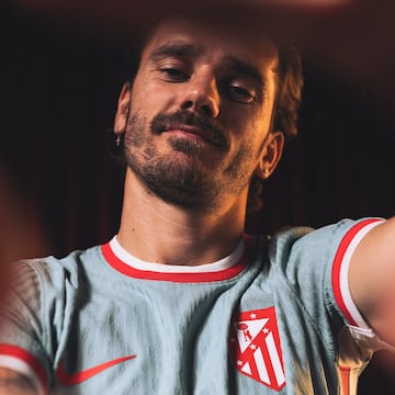 Así es la nueva segunda equipación del Atlético de Madrid