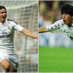 James iguala una marca de Iván Zamorano en Real Madrid