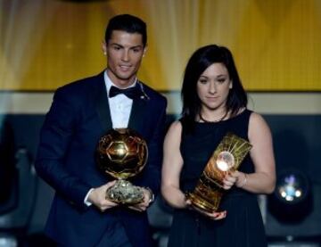 Cristiano Ronaldo y Nadine Kessler.