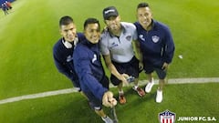 Así fue el reconocimiento del Junior en el estadio de Boca