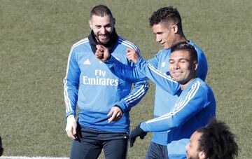 El Madrid prepara la ida del Clásico de Copa