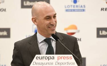 Tebas and Rubiales, agreeing to disagree