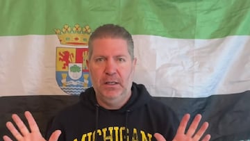 Larry, americano, sobre Extremadura: “No quiero volver a escuchar jamás que es la tierra olvidada”