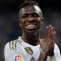 Vinicius o las lágrimas por tirar del carro antes de tirar la puerta