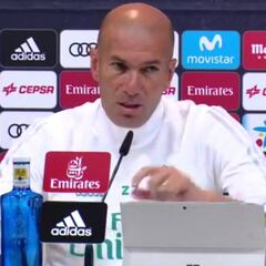 Zidane explicó el lío de los cambios contra el Betis