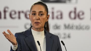 La Presidenta de México adelantó que esta analizando aplicar sanciones al pollo y pierna de cerdo procedente de EU.