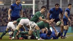 Irlanda se muestra más sólida y vence a Francia por 18-11