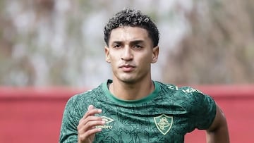 Gabriel Fuentes podría debutar en Fluminense.