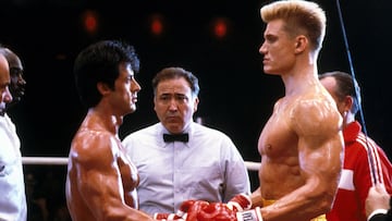 Rocky 4 Sylvester Stallone Dolph Lundgren Acci¨®n Cine