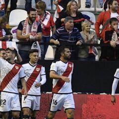 El Rayo sólo perdió tres partidos de 14 contra el Eibar en Vallecas