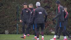 El Barcelona vuelve al trabajo tras el polémico derbi