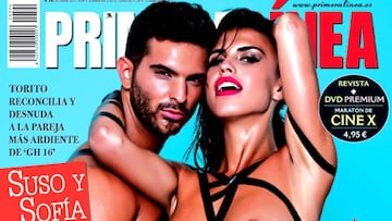 Sofía y Suso se desnudan antes de que empiece GH