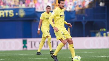 Dani Parejo, con el Villarreal. 