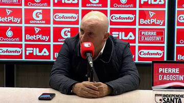 Pablo Repetto, director técnico de Independiente Santa Fe