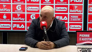 Pablo Repetto, director técnico de Independiente Santa Fe