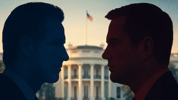 Newsom vs Vance - artist's impression
