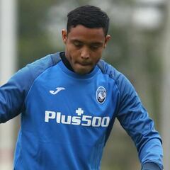 Luis Fernando Muriel regresa a prácticas grupales con Atalanta