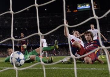 Gol 1-1 de Sergi Roberto 