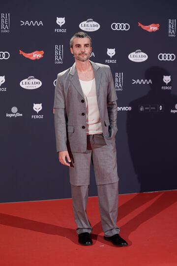 El compositor Nico Casal en la gala de los Premios Feroz.