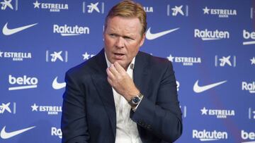 Koeman empezará a trabajar el lunes con 16 ausencias