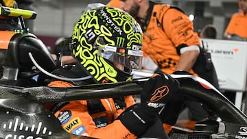 Lando Norris (McLaren MCL38). Losail, Qatar. F1 2024.