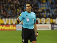 Serdar Gozubuyuk, en un partido de la liga de Países Bajos.