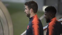 Piqué arriesgará en Mestalla: se probó y está en la lista