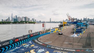 Vandoorne en la segunda carrera de Nueva York.