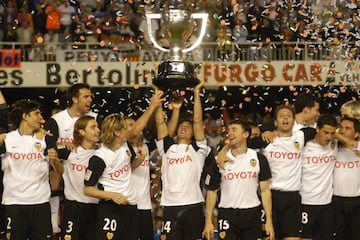 Valencia campeón de la Liga en 2004.