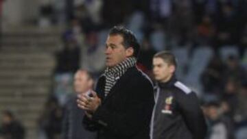 El técnico del Getafe, Luis García Plaza.