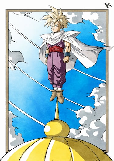 'Dragon Ball' por el ilustrador Kakeru