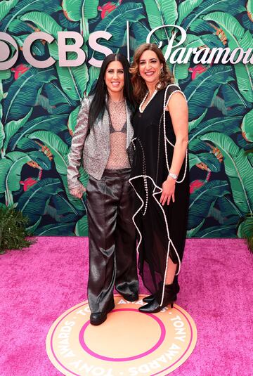 Jennifer Weber and Eva Price attend the 76th Annual Tony Awards in New York City, U.S., June 11, 2023. REUTERS/Amr Alfiky