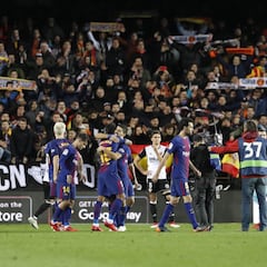 Valencia-Barcelona en imágenes