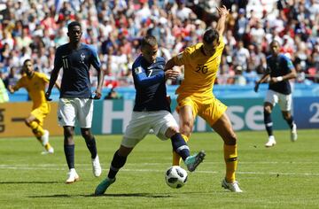 La polémica, el VAR y el triunfo de Francia ante Australia