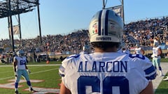 Isaac Alarcón debutó con los Cowboys en pretemporada