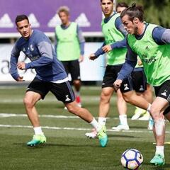 Bale vuelve al grupo: está empeñado en jugar el Clásico