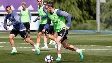 Bale vuelve al grupo: está empeñado en jugar el Clásico